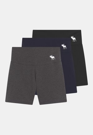 BIKE 3 PACK - Shorts - black/grey/navy