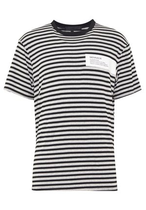 Print T-shirt - dark blue