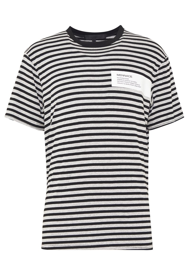 Mennace T-shirt med print - dark blue