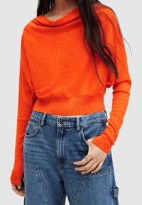 AllSaints Stickad tröja - orange