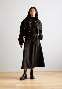 Ecoalf SKIRT WOMAN - A-line skjørt - black