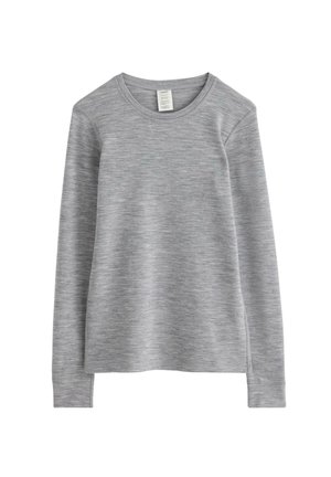 SCHOOL - Langærmet T-shirt - grey melange