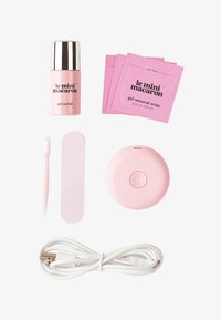 Le Mini Macaron GEL MANICURE KIT - Nagelverzorgingsset - fairy floss