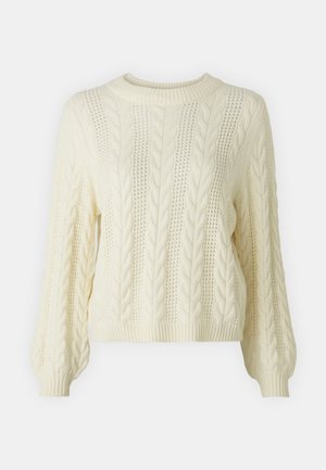ONLY, Knitted ONLRUBINA Knitted - Svetrík - whitecap gray