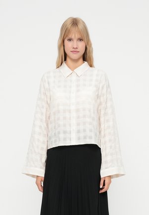VIABILLA BUTTON - Bluza s gumbima - birch