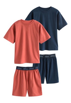 Next, REGULAR FIT - SHORTS PYJAMAS 2 PACK SET. - Pyžamo - blue orange