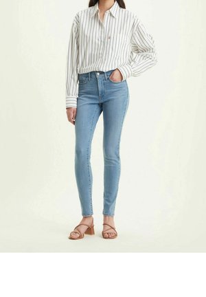 Jeans Skinny - mottled light blue