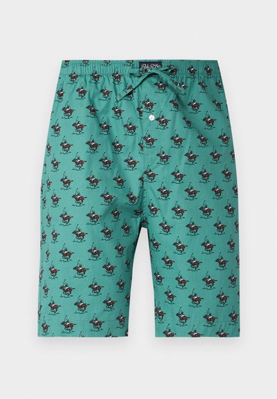 Polo Ralph Lauren SHORT SLEEP BOTTOM - Pyžamové nohavice - fairway green swinging mallets