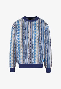 Unselected, blue/white