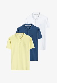 Valittu, lime dark blue and white