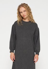 10DAYS RELAX GLITTER - Gebreide jurk - antra melee