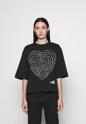 T-shirt print - black