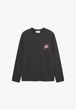WOOD WOOD, WWRYAN RADIO LS TEE 25220 - Maglietta a manica lunga - pirate black