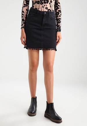 Jupe en jean - black