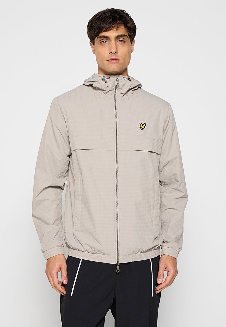 Lyle & Scott Lichte jas grijs