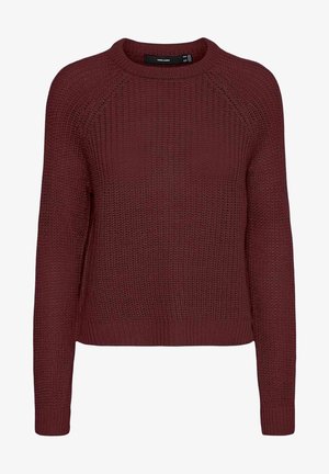 Vero Moda, Pullover - mottled dark red