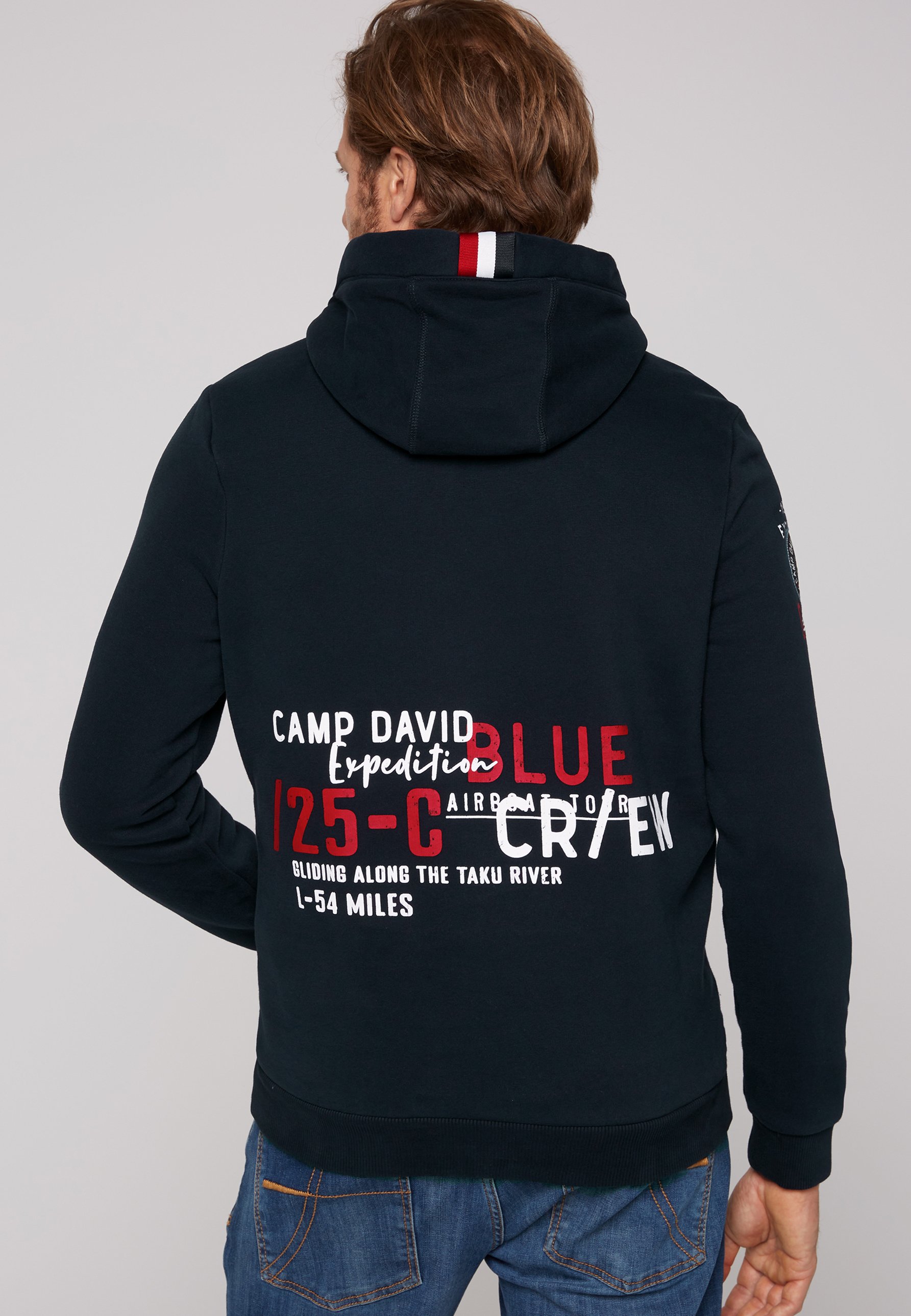 Hooded Sweatshirt Kapuzenpulli Camp David CAMP DAVID SOCCX Basic