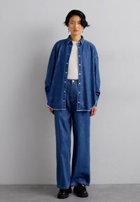 sandro Wide leg - bleu jean