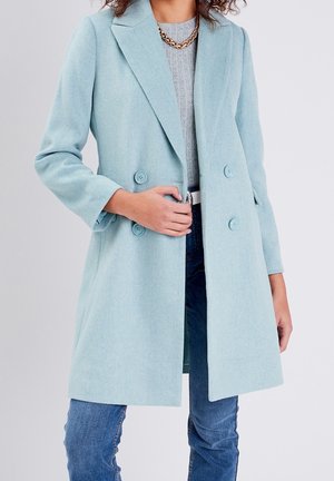 Manteau classique - turquoise