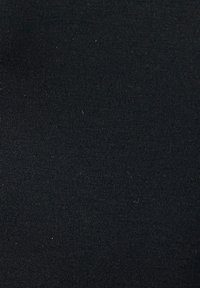 Black cotton fabric with a smooth texture, featuring a uniform ribbed pattern across the surface, suitable for various textile applications.