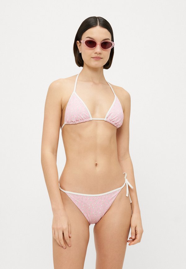 ESSENTIALS TRIANGLE PRINT - Bikini top4