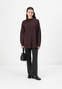 Vero Moda VMPLAZA HIGHNCK LONG PULLOVER - Vesta - wine tasting