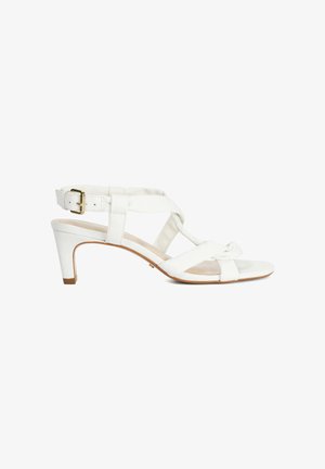 Dune London, MOTIVATING SUEDE - Sandalen - white