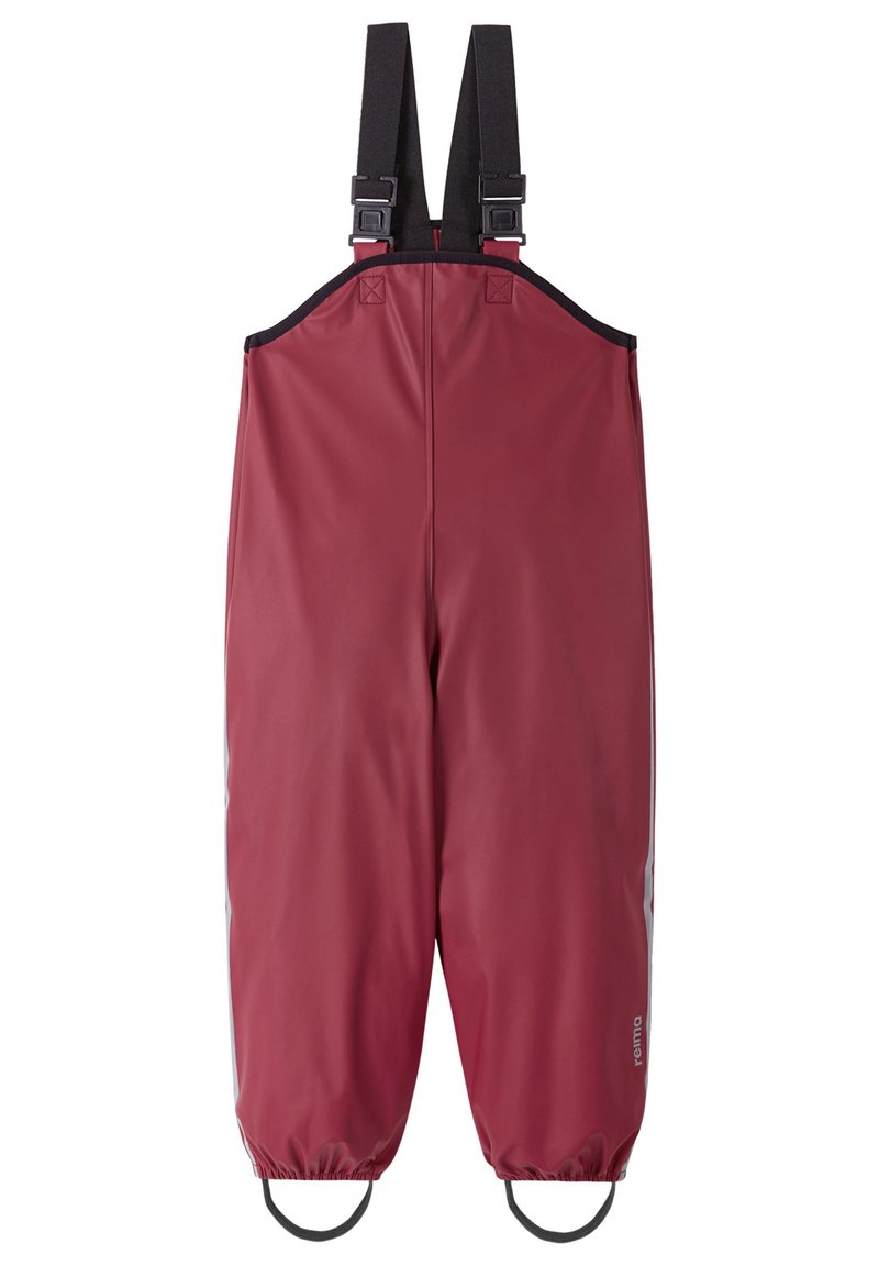 Reima LAMMIKKO - Rain trousers - jam red
