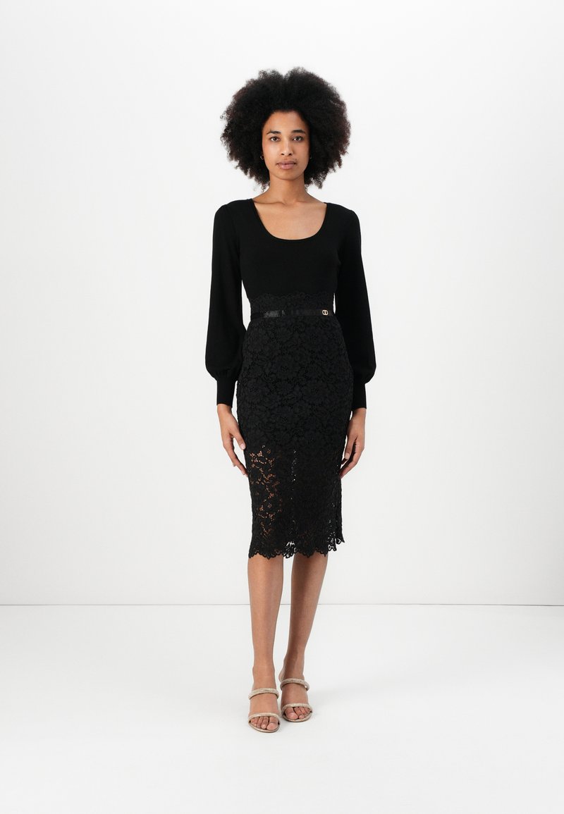 TWINSET DRESS - Robe de jour - nero