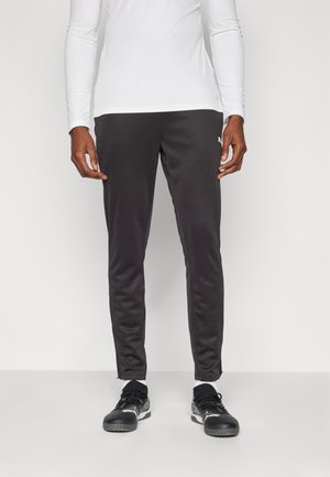 INDIVIDUAL - Pantalon de survêtement - black white shadow gray