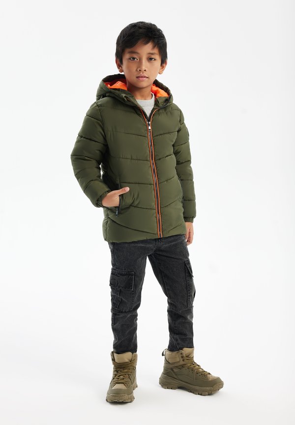 PADDER PUFFER - Winterjacke - khaki orange