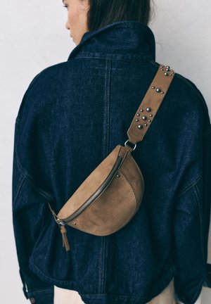 PULL&BEAR BELT - Sac banane - light brown