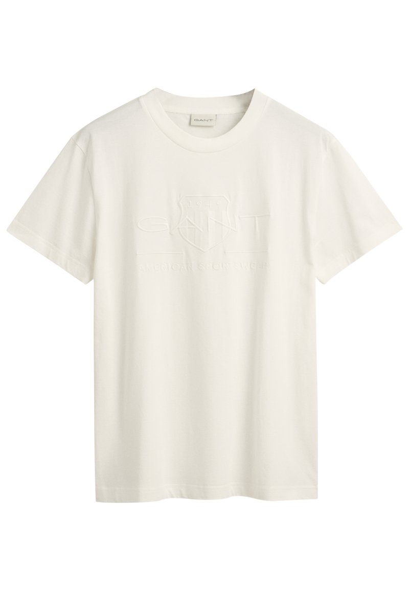 Gant T-shirt print crème