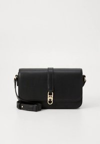 Tommy Hilfiger LIBRE FLAP CROSSOVER - Umhängetasche - black