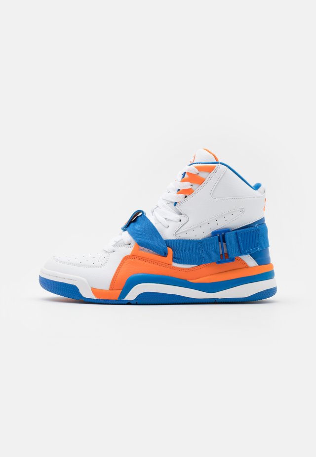 CONCEPT - Sneakers alte - white/royal orange