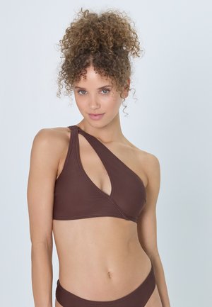 LASCANA, LASCANA BUSTIER-BIKINI-TOP - Bikini top - braun