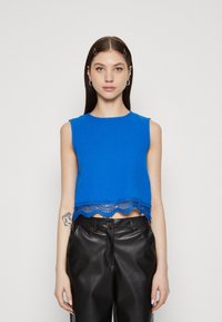 VILA - VIMANYA O NECK - Blouse - lapis blue Miniatuurafbeelding 1