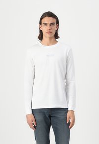 TOM TAILOR DENIM Langarmshirt - white