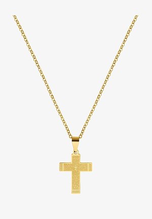 Heideman MIT KREUZ ANHÄNGER - Collier - goldfarben