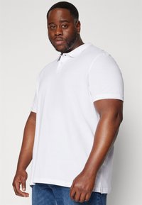 Pier One BASIC 2 PACK - Polo - white/black