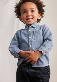 Next LONG SLEEVE CHAMBRAY - Pluus - blue