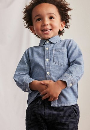 Next LONG SLEEVE CHAMBRAY - Cămașă - blue