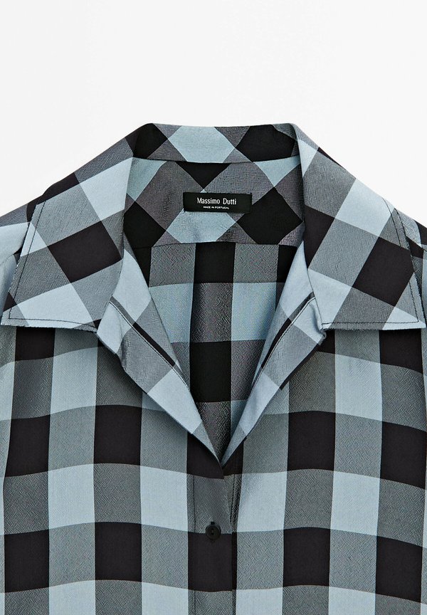 FLOWING CHECK - Button-down blouse3