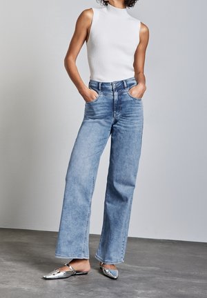 Relaxed fit jeans - light-blue denim