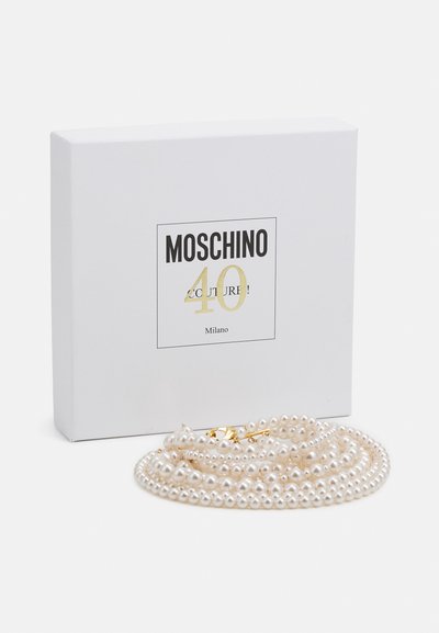 MOSCHINO CLOUD WITH HANDLE AND PADLOCK ANKLE BAND - Ankelkæder - fantasy ivory