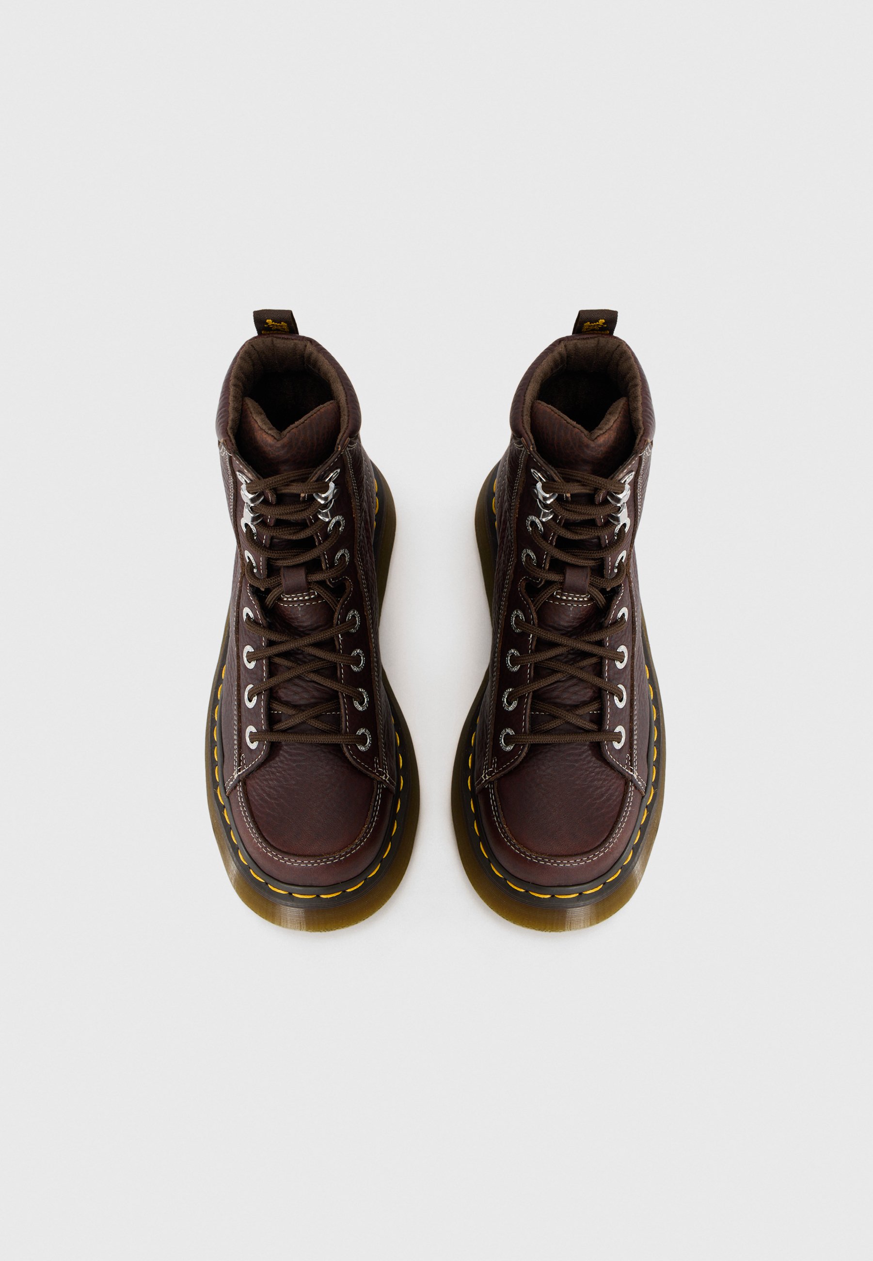 Dr. Martens BUZZ - Lace-up ankle boots - dark brown grizzly/dark