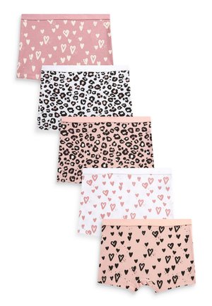 5 PACK  - Panties - pink animal print