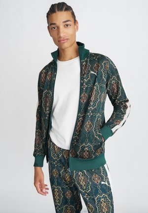 VINTAGE TRACK JACKET - Mikina na zip - green terrain