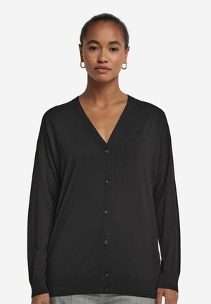 LONG SLEEVES - Strickjacke - Black
