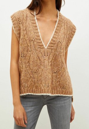 Jersey de punto - camel
